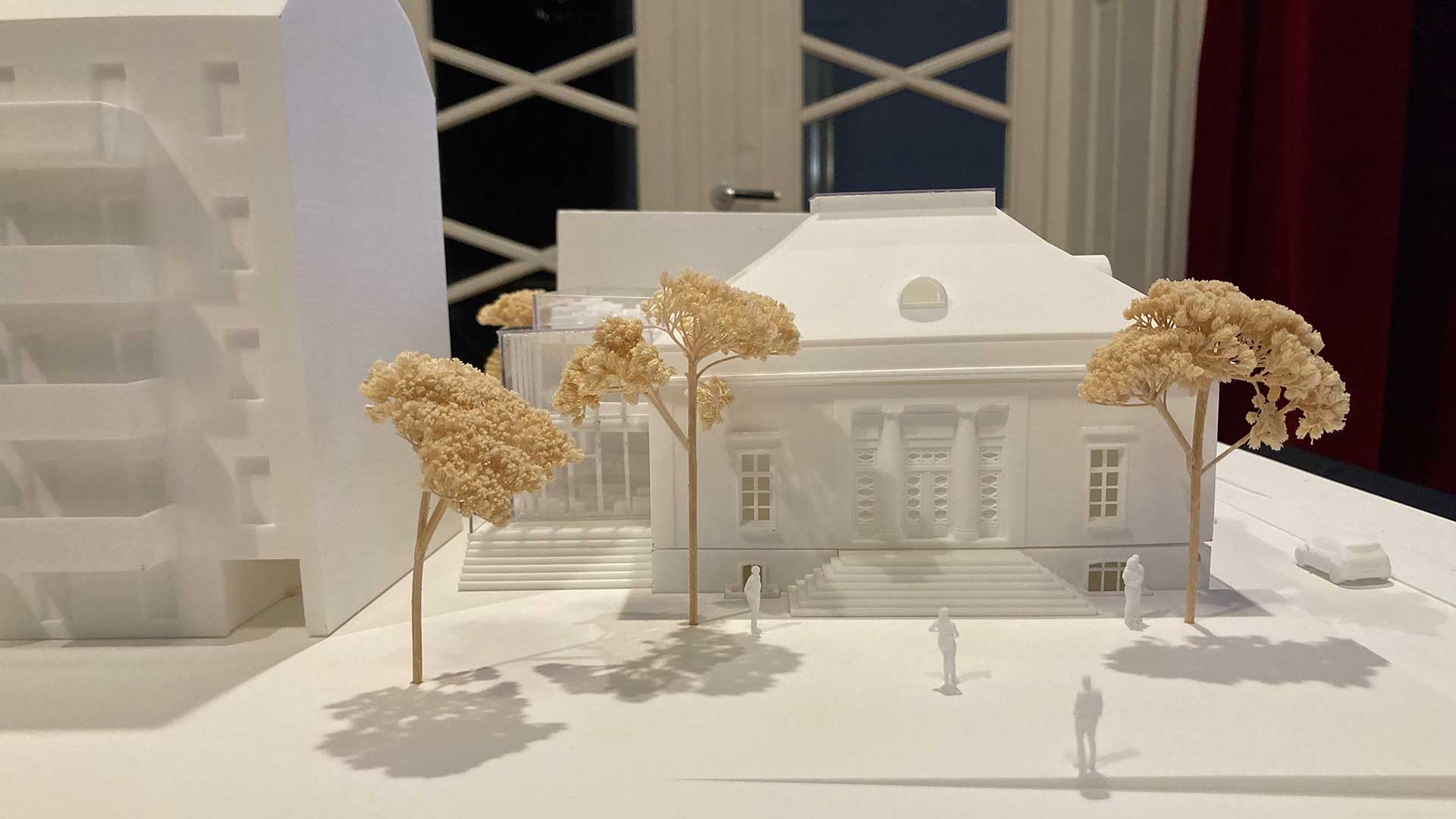 Theater im Zimmer Hamburg - Model - Projekt Wentzel & Partners