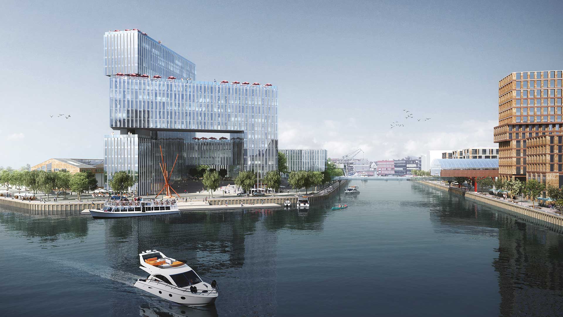 Büroprofil_Ausgewählte-Projekte_CCW-9 Landmarke Hafenspitze Münster