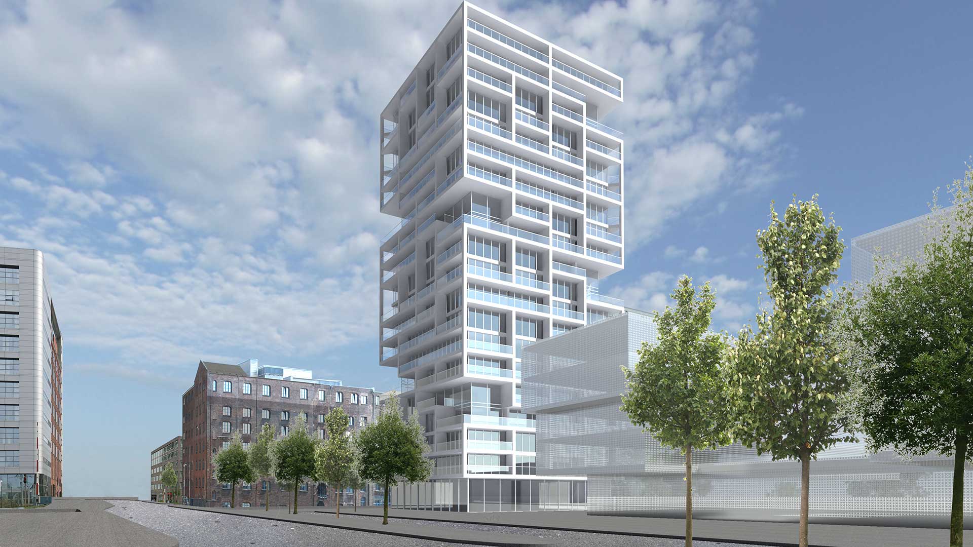 WAK_Zwischenpräsentation-28 HIGHRISE CHANNEL WEST - Wohnen am Kanalplatz